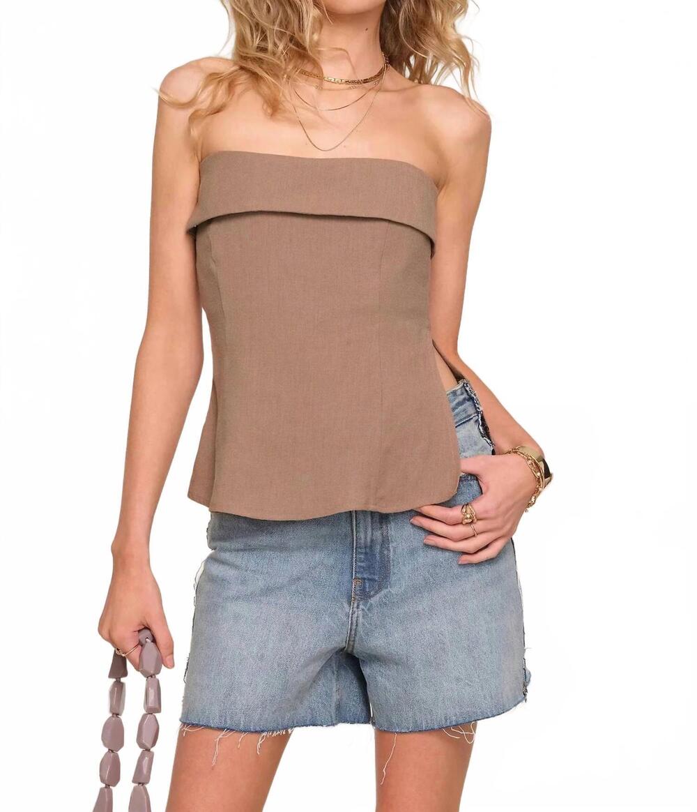 NEW HEARTLOOM anne top in latte